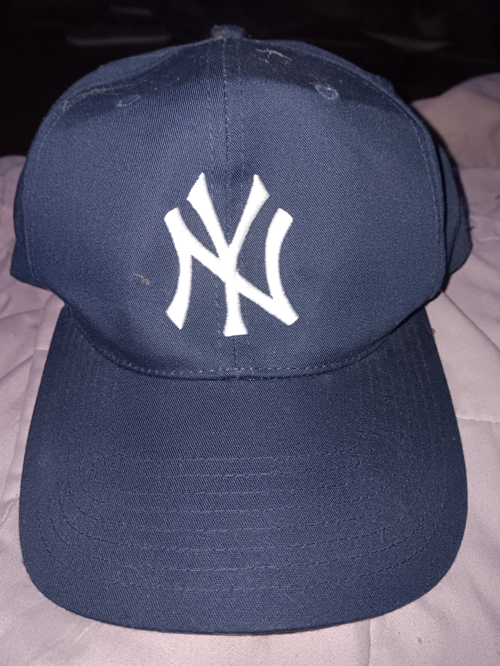 New York Yankees Navy Logo Baseball Cap
